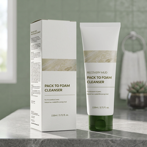 Nuevo Limpiador Facial Hidratante y Blanqueador Orgánico con Vitamina C, Limpiador Facial Blanqueador Diario OEM - Product Image 3