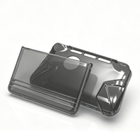 Étui de protection portable transparent en TPU, housse tout-en-un avec poignée souple pour console de jeu AYN Thor