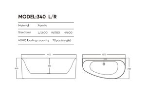 Bañera <span class=keywords><strong>de</strong></span> Lujo para Parejas <span class=keywords><strong>de</strong></span> 2 Personas, Bañera Independiente <span class=keywords><strong>de</strong></span> Acrílico Blanco para Personas Corpulentas, Zhejiang, Canadá - Product Image 3