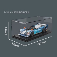 Mould King 27001-27160 MOC Mini Voiture de Course Super Célèbre avec Boîte de Présentation Kits de Modèles Briques Cadeaux pour Adultes Ensembles de Blocs de Construction
