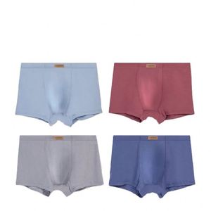 Boxers pour hommes, 1 à 6 pièces, en soie glacée, sans couture, respirants, en maille - Product Image 2