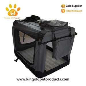 OEM Folding Portable Soft Oxford Fabric Anti Scratch Mesh Pet Dog Crate Durable Pet Dog <b>Cat</b> Kennel - Product Image 6