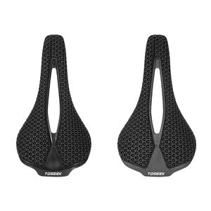 Sella Bici In Fibra Di Carbonio Ultraleggera – 150 G, Design Cavo Traspirante, Ergonomica Per MTB E Strada, Uomo E Donna