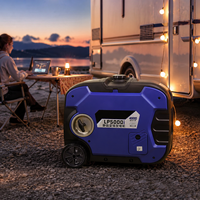 Zuverlässiger 4000W Benzin-Inverter-Generator mit 4500W Startleistung für Notstromversorgung zu Hause, Camping, Wohnmobilreisen und täglichen Outdoor-Einsatz.