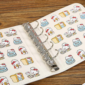 Máquina Encuadernadora de Tarjetas Kawaii <span class=keywords><strong>Hello</strong></span> Cat <span class=keywords><strong>Kitty</strong></span>, Fundas para Tarjetas de Ídolos, Libro Coleccionable Bonito - Product Image 2