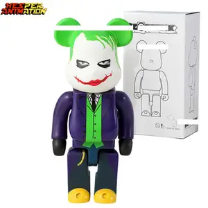 Hot 11.02 pollici 28cm 400% BearBrick originale resina vinilica di alta qualità modello in PVC decorazione giocattolo Action Anime Figure 400% BearBrick