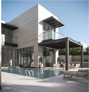 Instalación Rápida, Moderna Villa de Acero Ligero de Lujo, <span class=keywords><strong>Apartamento</strong></span> <span class=keywords><strong>con</strong></span> <span class=keywords><strong>Piscina</strong></span> Privada, Paneles Sándwich, Proyectos de Vacaciones en Complejos Turísticos - Product Image 1