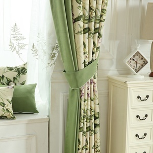 Tenda Oscurante in Cotone Stile Campagna Americana, Alta Protezione dalla Luce, Design Classico per Soggiorno - Product Image 5