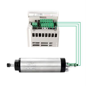 Jiang มอเตอร์5.5KW ไฟฟ้า VFD 220V/380V, มอเตอร์ไดรฟ์ตัวแปรเฟสเดียวมอเตอร์ไดรฟ์อินเวอร์เตอร์มอเตอร์แกนหมุน - Product Image 4