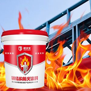 Revestimiento Intumescente Ignífugo para Estructuras de Acero a Base de Agua con Clasificación de Resistencia al Fuego de 2 Horas, Revestimiento Retardante de Fuego Transparente para Madera EN13501 - Product Image 1