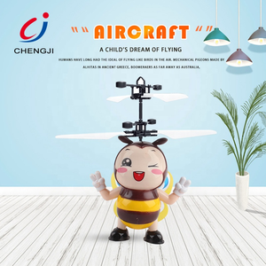 ของเล่นบินได้สำหรับเด็กใช้แบตเตอรี่แบบเหนี่ยวนำโดยแมลง RC ขนาดเล็ก - Product Image 6