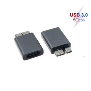 Adaptador USB 1P tipo C hembra a Micro B USB3.0 macho, conector para Galaxy S5 Note 3 <span class=keywords><strong>Seagate</strong></span> WD Toshiba, disco duro externo, cámara - Product Image 1