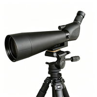 BAK4 Powerful Optical 20-60x80mm HD Fully Waterproof IPX7 Fogproof Multi-Coated Plastic Monocular Spotting Scope Bird Watching