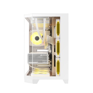 2025年最も人気のあるハイエンド270度パノラマビューキューブミッドタワーゲーミングPCケース、ATX、MATX、<span class=keywords><strong>ITX</strong></span>マザーボード対応 - Product Image 3