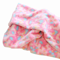 Textile Tie Dyed Simple Face Daim Collé Imprimé Brossé Matériel Fausse Fourrure PV Tissus Polaires