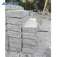 Chine pas cher granit gris naturel G603 pierre palissade ananas choisi pilier pour clôture de jardin et bordures