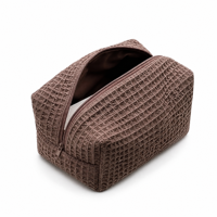Trousse de Toilette Grande Capacité à Double Fermeture Éclair pour Voyage, Affaires et Rangement Quotidien