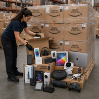 Mystery Palletdozen Amazon Klantretourneringen Elektronica Smartphone Tablet Oordopjes Gemengde Conditie Voorraad voor wederverkoop