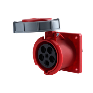 Nante FNP2-335F Nhà Máy Giá WEIPU công nghiệp nối <span class=keywords><strong>IP67</strong></span> không thấm nước IEC Cee cắm ổ cắm 63A kim loại kết nối màu xanh đỏ ổ cắm - Product Image 1