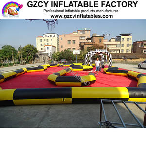 Картинг надувной гоночный трек для спортивных мероприятий - Product Image 6