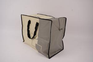 Bolsa de mercado para regalos al aire libre OEM/ODM Bolsa de compras con cremallera portátil de alta calidad personalizada con patrón de dibujos animados Muestra gratis PP tejido - Product Image 5