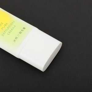 Factory Wholesale Custom Logo Printed Empty 60g <b>Plastic</b> Nozzle Tube <b>Container</b> for Skin Care Cosmetic Hair Removal Cream - Product Image 5