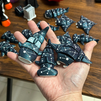 Service d'impression 3D Jouets anti-stress créatures marines articulées Figurines personnalisées de requin baleine flexible PLA PETG ABS Vente en gros Usine