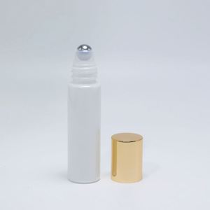 Envase de Lujo Vacío de 15ml en Acero Inoxidable Serigrafiado para Aceites Esenciales, Perfumes, Fragancias, Desodorantes y Masajes, en Vidrio Ámbar Transparente - Product Image 4