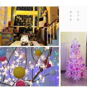 Guirnalda de Luces LED 3M con Diseño de Copos de Nieve, Luces Decorativas a Pilas, 2700K Blanco Cálido, Carcasa de PVC, para Año Nuevo, San Valentín, Navidad - Product Image 2