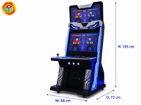 Bornes d'arcade pour magasins de jouets, cinémas, halls d'usines et centres commerciaux