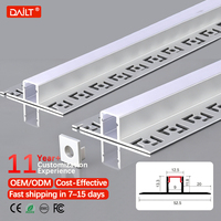 Promotion : Profilé LED linéaire en aluminium anodisé, homologué CE, pour montage en surface