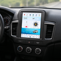 Lecteur DVD de voiture à écran vertical de 9,7 pouces pour Mitsubishi Lancer 2010-2016, navigation Android CarPlay, autoradio tactile