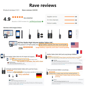 Auriculares Inalámbricos Profesionales <span class=keywords><strong>Inrico</strong></span> EPM-T60 de 3.5mm y Auriculares con Micrófono Walkie Talkie Mono con Altavoz de Carrete para Seguridad - Product Image 4