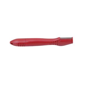 Afilador de cuchillos manual rojo con hoja de acero de tungsteno de múltiples granos para uso en cocina y exteriores, número de pieza ND 081 - Product Image 3