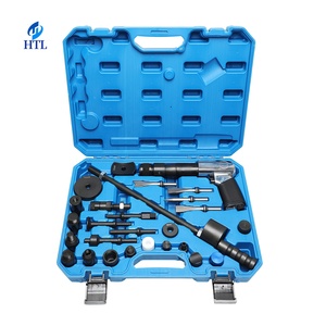 Kit de <span class=keywords><strong>Martillo</strong></span> Neumático HTL, Cincel Plano, Punzón Cónico, Cortador de Tubos, Extractor de Inyectores Diésel, Adaptadores, Herramienta de Reparación de Carrocería - Product Image 1