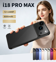 Smartphone OLED 7,3 pouces 2026 I 18 PRO MAX 5G Octa Core HD 120Hz Écran Android 15 LTE 16+1 To 108MP Anglais/Français/espagnol