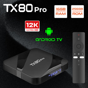 Tx80 <span class=keywords><strong>Pro</strong></span> Atv Android 15 Nuevo TV Box Allwinner H313 Actualizado 16G 256G 8K Wifi6 Control Remoto por Voz Set Top Box Tx60 - Product Image 5