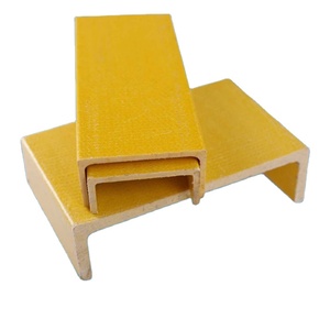 סיבי זכוכית פרופילי פלסטיק מחוזק/frp <span class=keywords><strong>u</strong></span> פרופילים פיברגלס ערוץ c - Product Image 5