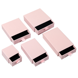 Luxury Custom Printed Portable <b>Foldable</b> Cardboard Gift Storage Sliding Drawer Paper <b>Boxes</b> for Jewelry Packaging - Product Image 4
