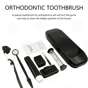 Kit Personalizzato per Igiene Dentale 8 Pezzi con Specchietto Orale, Filo Interdentale, Spazzolino Interdentale, Timer, Attrezzatura per Pulizia Ortodontica - Product Image 4