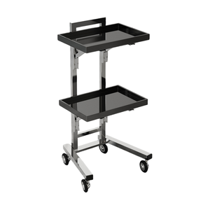 Modern Foldable Stainless Steel Barber Shop Tool Cabinet Beauty Salon <strong>Cart</strong> with 4 Wheels - Product Image 5
