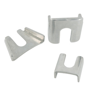 Stainless Steel <b>U</b> Groove <b>Clamping</b> Plate 10 In For Reactor Positioning Ear Fastener Locking Bracket - Product Image 1