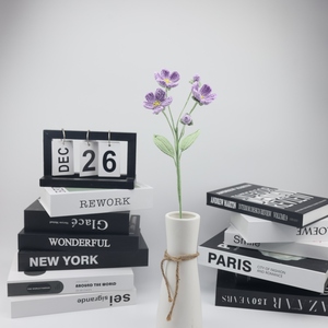 2025SY acabado de punto de ganchillo Decoración de mesa para el hogar <span class=keywords><strong>10</strong></span> colores girasol Rosa Margarita lirio boda flores decorativas plantas - Product Image 3