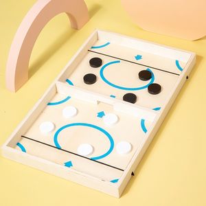 Jeu d'échecs familial en bois Double Catapult Interactive Board Sling Puck Game jouet de <span class=keywords><strong>table</strong></span> pour enfants - Product Image 6