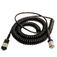 Câble en spirale de fil électrique de fabrication d'usine de câble de vente directe, câble de bobine de 7 8 9 10 noyaux 1.5mm