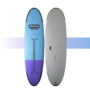 Vente en gros d'usine OEM de planches de surf |   Planche de surf pour débutants 8'0" 98L en fibre de verre souple, mousse EPS et époxy, design sous vide - Product Image 4