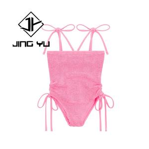 Maillot de bain pour enfants de haute qualité, maillot de bain d'été pour enfants, maillot de bain pour filles à volants en nylon, bikini une pièce - Product Image 4
