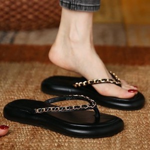 รองเท้าแตะแบบสวมสำหรับผู้หญิง รุ่นใหม่ประจำปี 2026 สำหรับฤดูร้อน เหมาะสำหรับใส่เดินเล่นชายหาด สวมใส่สบายๆ - Product Image 1