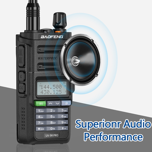 Radios étanches <span class=keywords><strong>Baofeng</strong></span> UV-9RPRO, talkie-walkie haute puissance, longue portée, VHF UHF, radio bidirectionnelle, interphone sans fil - Product Image 6