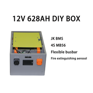 ชุดแบตเตอรี่ EU Stock 4S 12V Lifepo4 DIY แบบกล่อง สามารถวางซ้อนกันได้ พร้อมกล่อง JK 300A BMS 12V 628Ah แบตเตอรี่ลิเธียมความจุสูง - Product Image 2